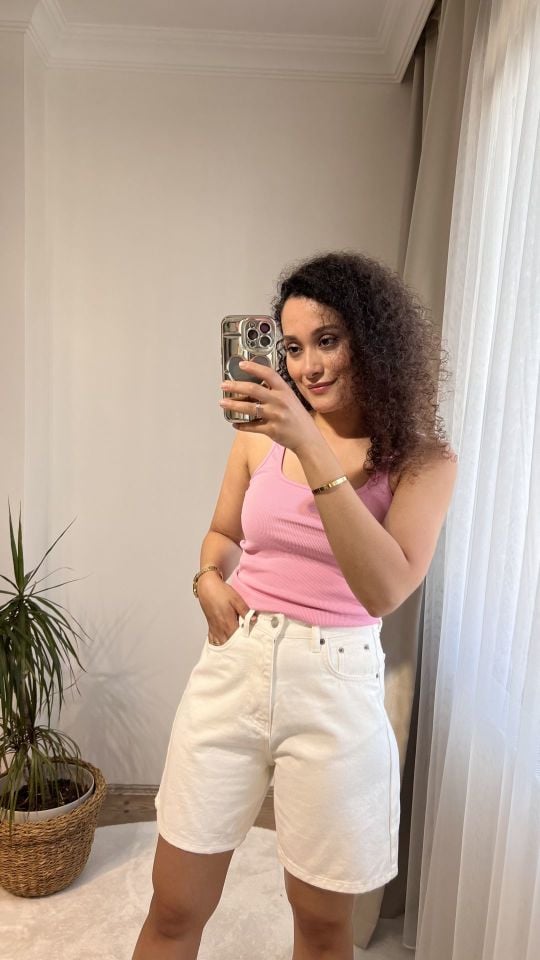 Şeker Pembe Askılı Atlet
