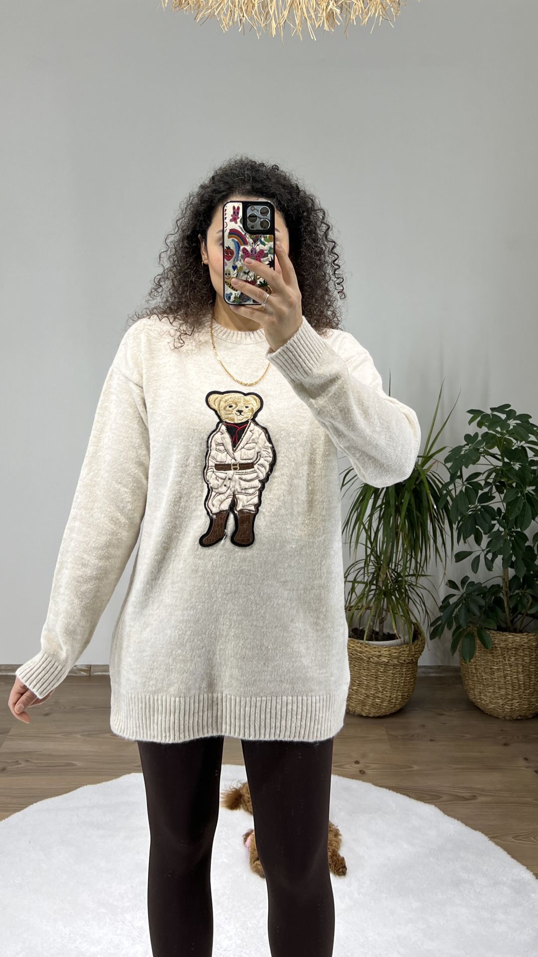 Teddy Bear Bej Kazak