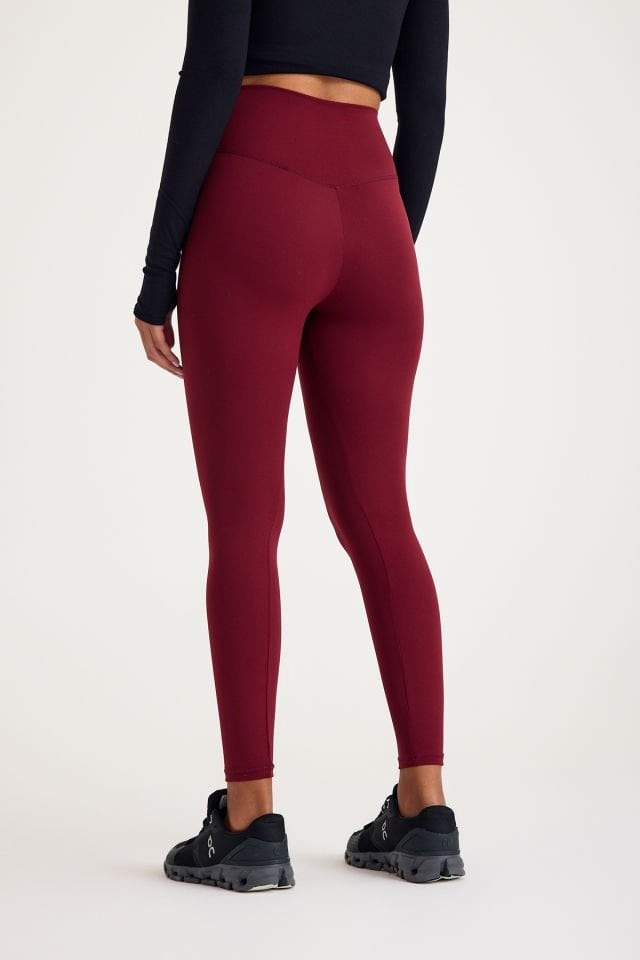 Bordo Modal Spor Tayt