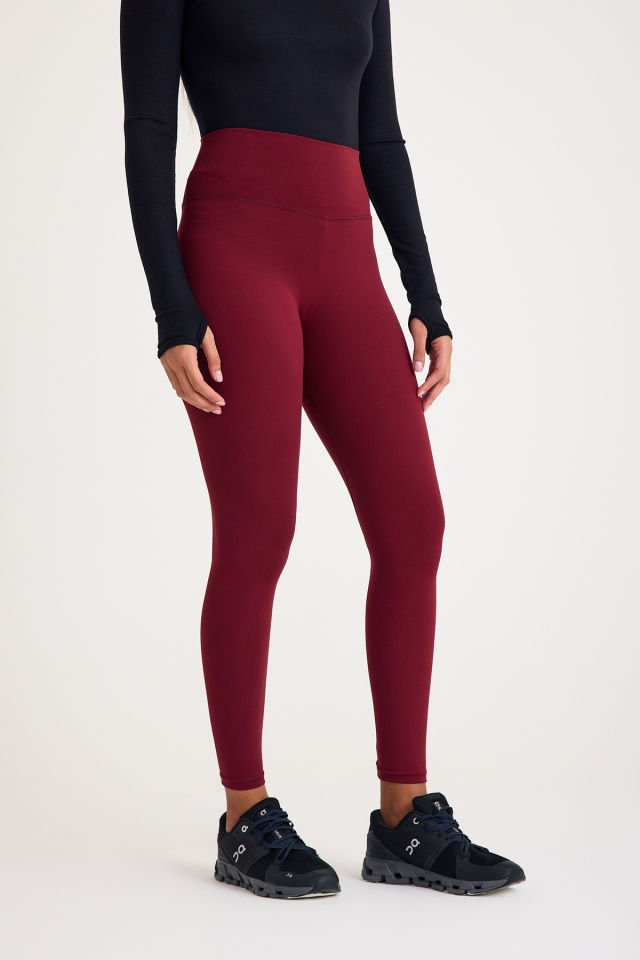 Bordo Modal Spor Tayt