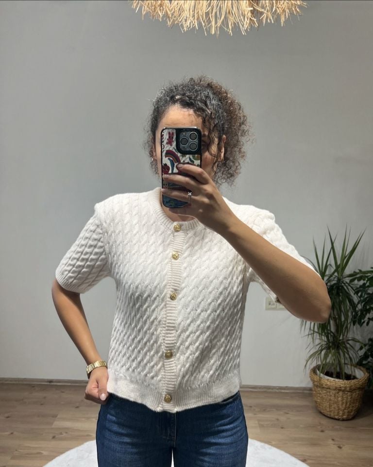 EKRU ÖRME HIRKA
