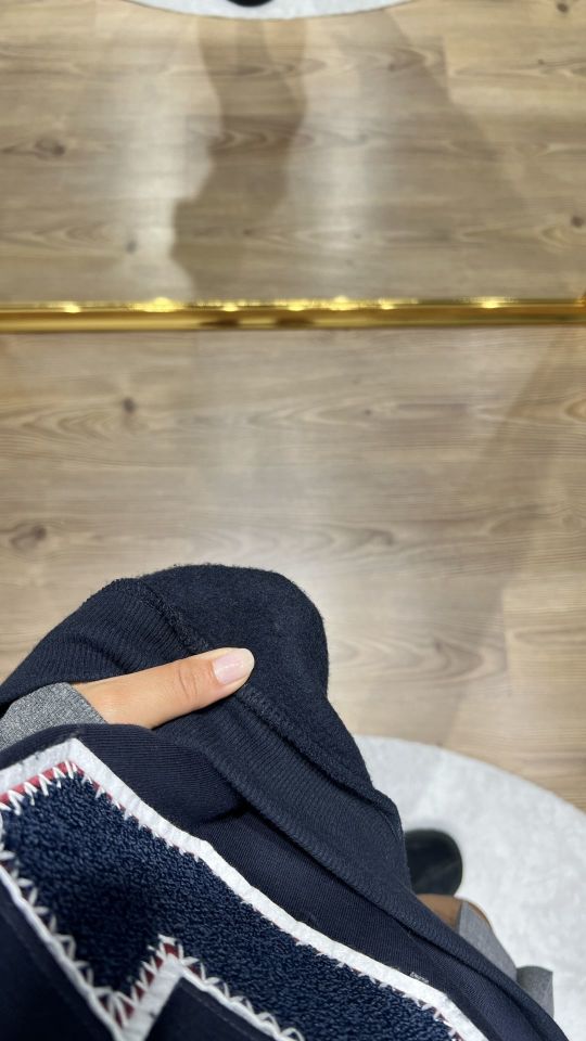 Tasarım Harf Baskılı Sweatshirt