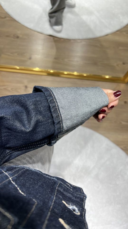 Orj Marka Denim Ceket