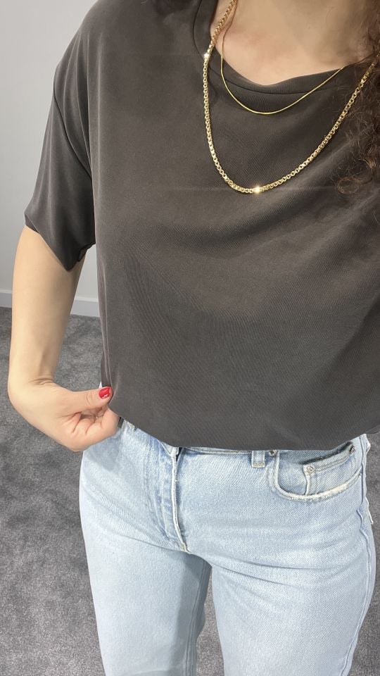 Acı Kahve Modal Tshirt