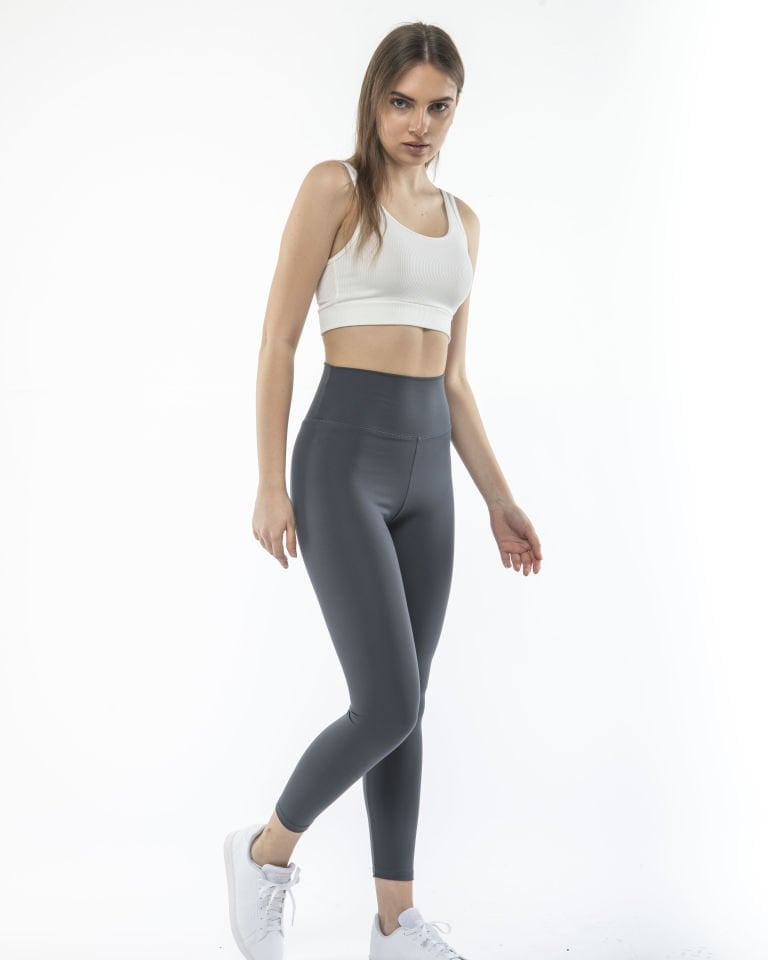 Antrasit Modal Spor Tayt