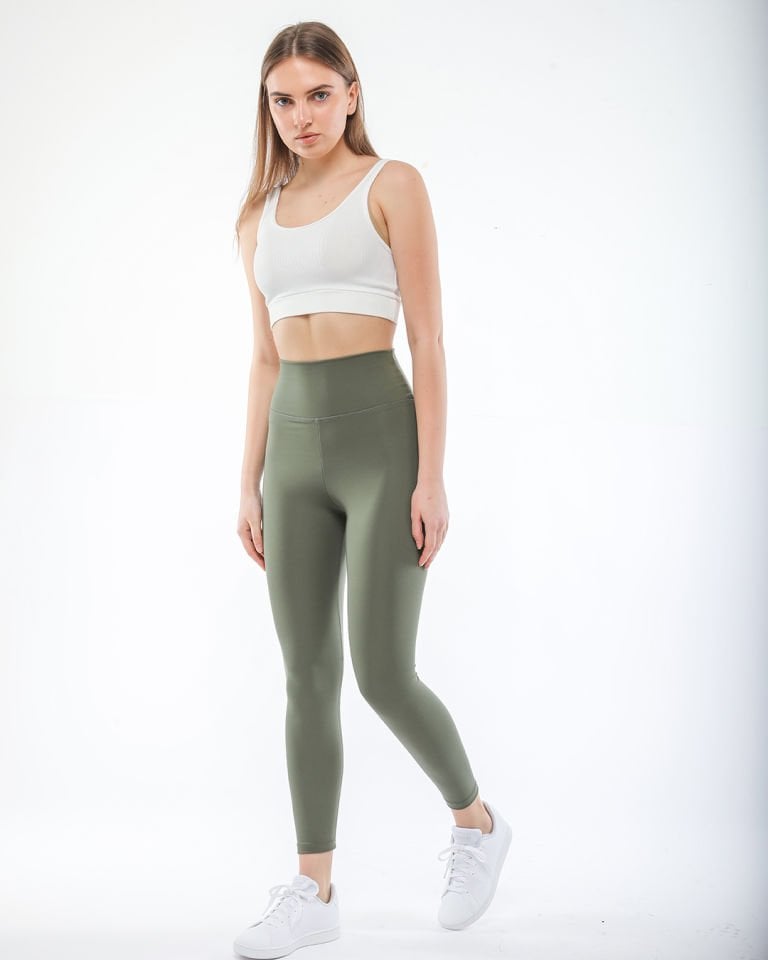 Çağla Yeşili Modal Spor Tayt