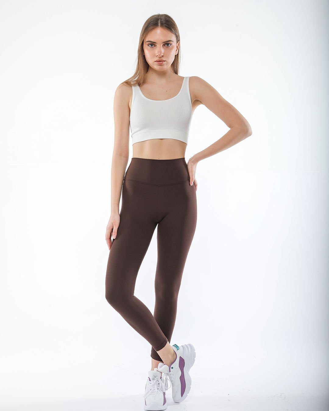 Acı Kahve Modal Spor Tayt